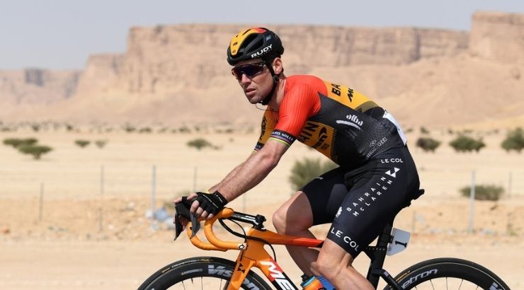 Mark Cavendish, uno de los ciclistas de élite que ha elegido Canarias más de una ocasión para preparar la temporada | Foto getty images
