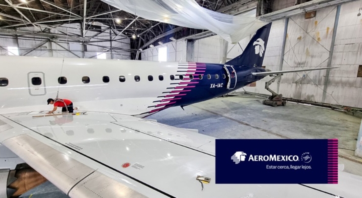 Aeroméxico cambia su Caballero Águila por su 90 aniversario Aeroméxico cambia su Caballero Águila por su 90 aniversario
