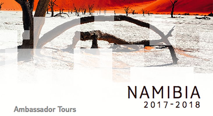 Portada catálogo Namibia TUI