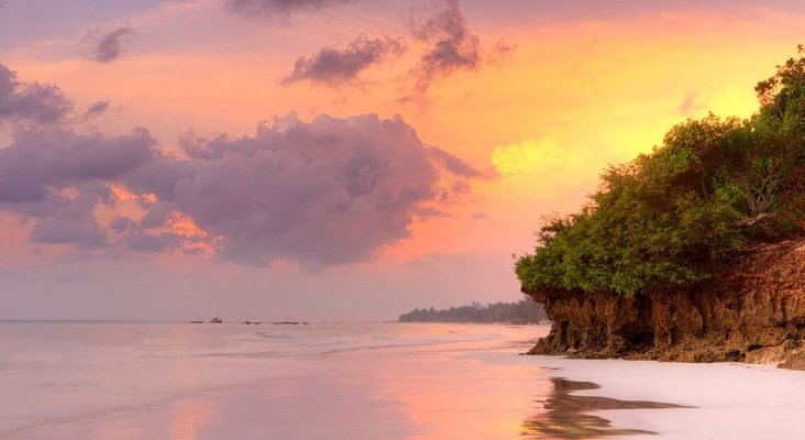 Diani Beach, en Kenia