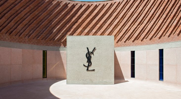 La terracota protagoniza el segundo museo de Yves Saint Laurent