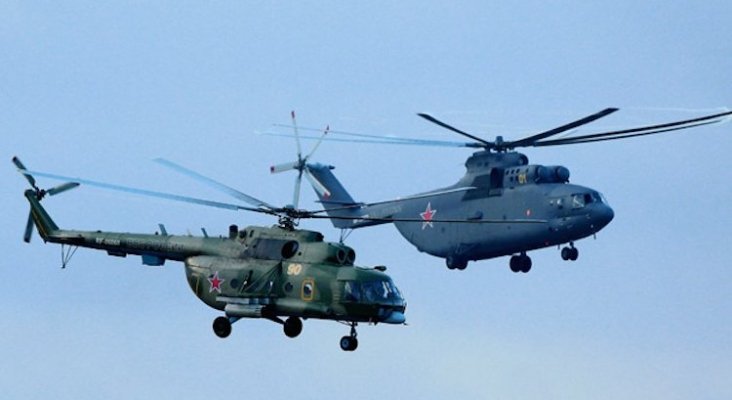 helicópteros rusos