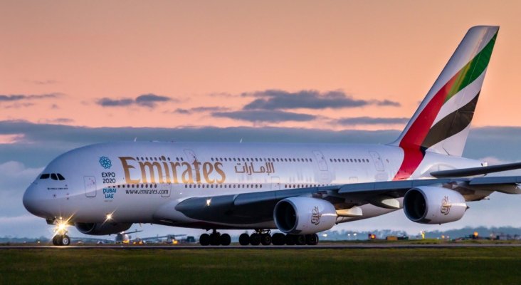Airbus A380 de Emirates. Foto de Jet News