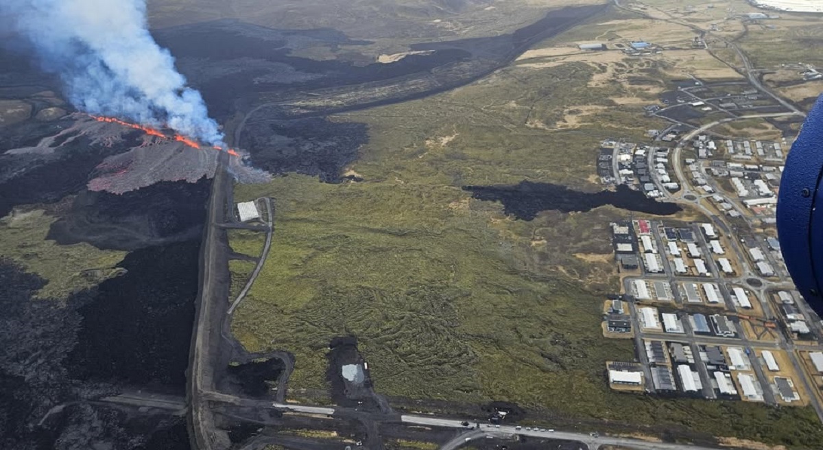 Volcán en Islandia|Foto Instituto de Meteorología de Islandia Volcán en Islandia|Foto Instituto de Meteorología de Islandia