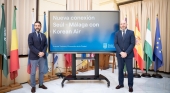 Málaga se abre al mercado turístico surcoreano con su primer vuelo directo desde Seúl