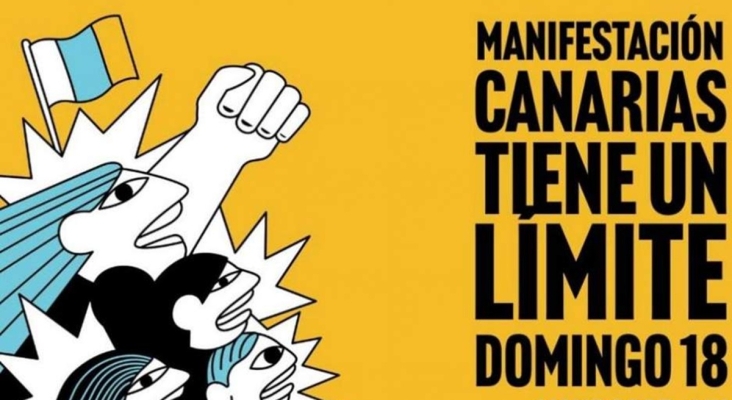 Cartel de la manifestación de este domingo
