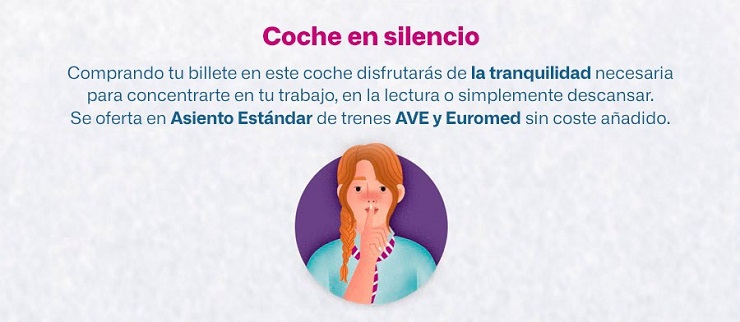 Coche en Silencio AVE