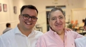 David Bouzón junto a su padre Pepe Bouzón Foto Saliviento