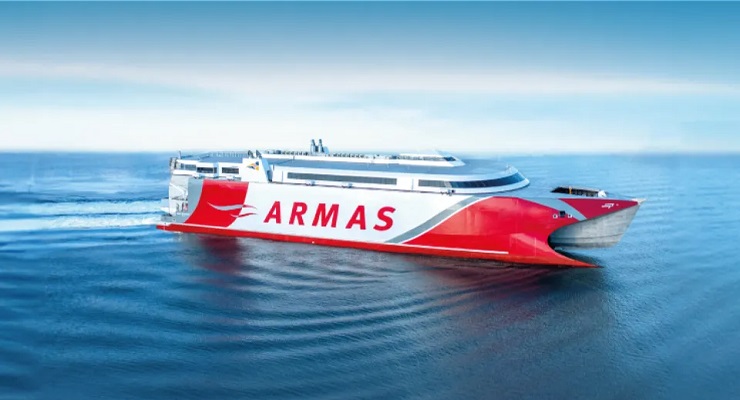 Barco de Naviera Armas