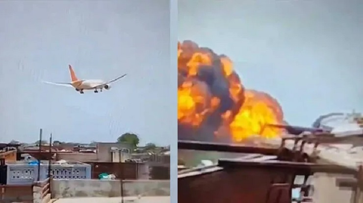 Instantes del incidente captados en vídeo