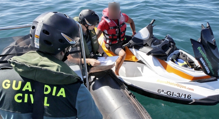 Multan en Ibiza a tres chárteres náuticos ilegales, que seguirán operando | Foto: Guardia Civil