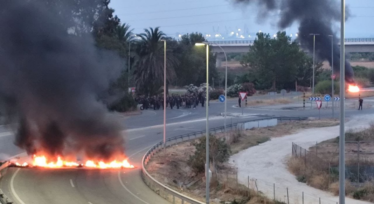 Imágenes de las protestas del sector del metal en Cádiz | Foto: CGT