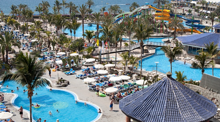 El hotel Lago Taurito, actualmente comercializado por LIVVO.