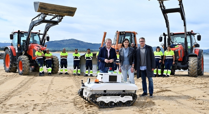 Los robots UmiBeach limpiarán las playas de Santander