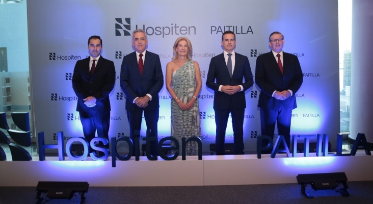 Hugo Guiance Rodríguez, director general Panamá; Juan José Hernández, presidente ejecutivo; Diana Cobiella, consejera; Pedro Luis Cobiella Beauvais, vicepresidente y CEO; y Arjen Ronner, director general América