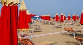 Playa de Rimini, en Italia