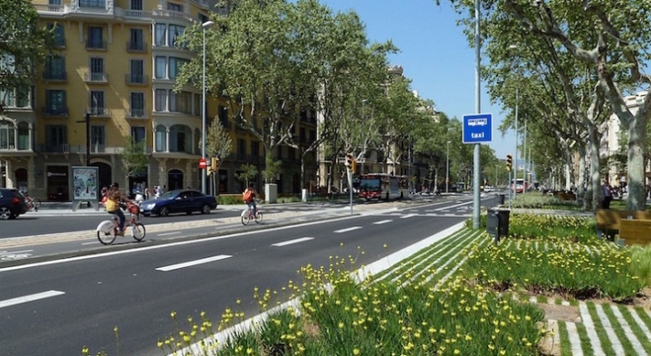 Passeig de Sant Joan en el Exiample Foto Ayuntamiento de Barcelona Passeig de Sant Joan en el Exiample Foto Ayuntamiento de Barcelona