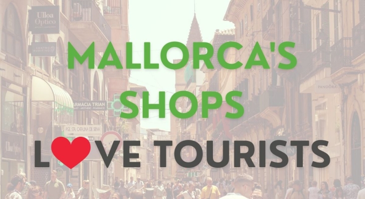 El comercio local de Mallorca lanza su propia campaña en defensa del turismo