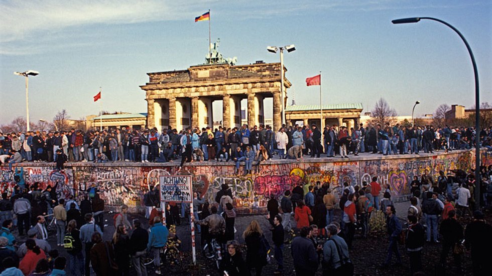 Caida del muro de Berlín