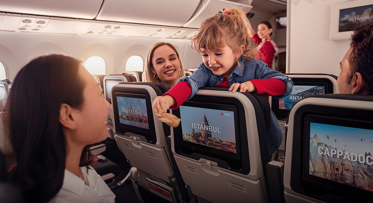 Cabina de Turkish Airlines