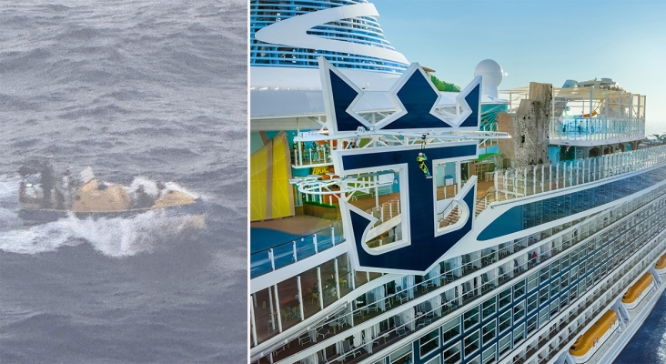 Crimen en el crucero más grande del mundo: apuñala a un compañero de la tripulación y salta por la borda