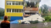 Foto Ministerio de Emergencias de Rusia para la región de Kamchatka