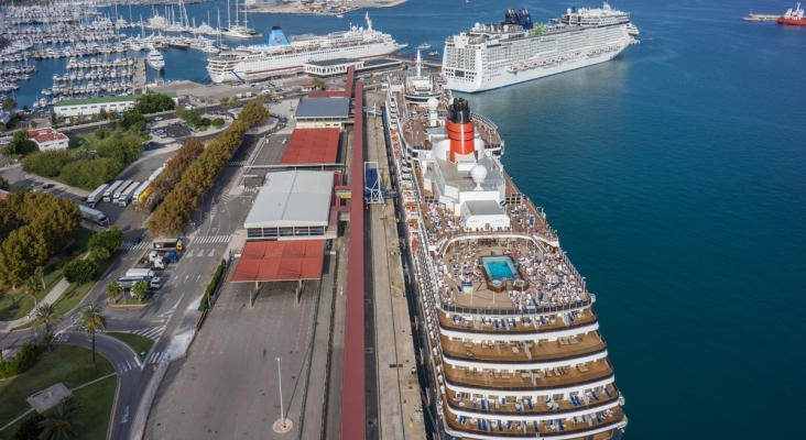 Palma (Mallorca) recibirá este sábado cuatro cruceros y más de 15.000 pasajeros, el doble del límite acordado