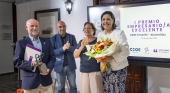 Victoria López (GF Hoteles) recibe el I Premio Empresarioa Excelente de Alumni ULL y CEOE Tenerife