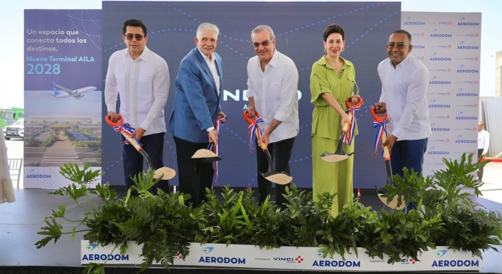 Arranca la construcción de una nueva terminal de pasajeros en el Aeropuerto de Santo Domingo (R. Dominicana)