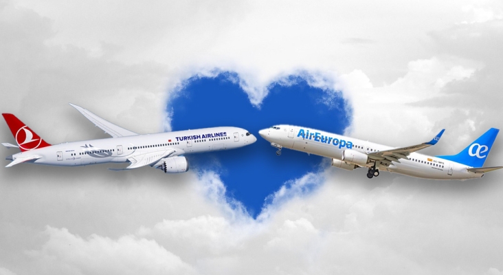 Acuerdo Turkish Airlinews y Air Europa