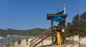 Baleares pone en marcha un sistema para medir la ocupación en tiempo real en una de las playas más concurridas de Ibiza