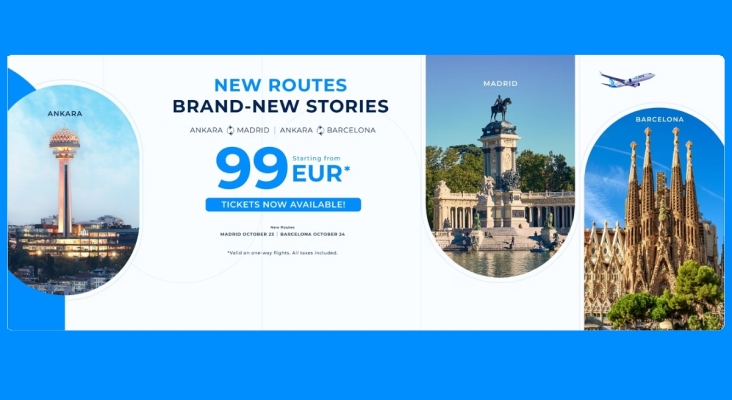  Tras la compra de Air Europa, Turkish Airlines lanza rutas a España, a través de su 'low cost'