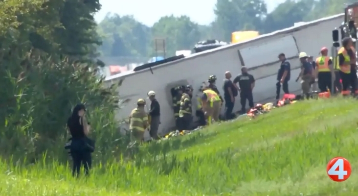 Imágenes del accidente |Captura: WIVB News 4 Buffalo