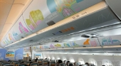 Avión tematizado con motivo del lanzamiento de la ruta Foto China Eastern