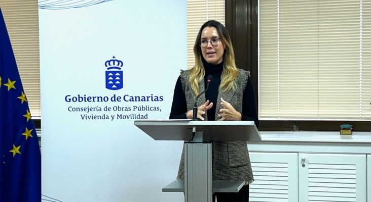 María Fernández, directora general de Transportes del Gobierno de Canarias