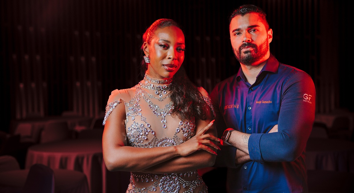 Lindsay Nartey y Jesús Camacho Lindsay Nartey y Jesús Camacho