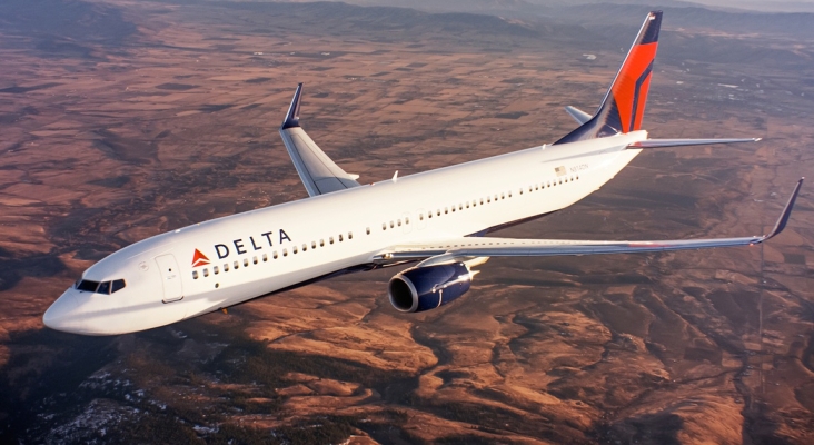 Avión de Delta Air Lines. Avión de Delta Air Lines.