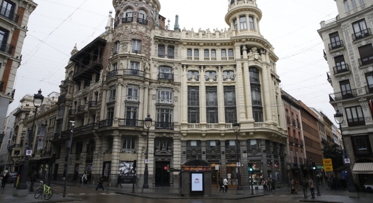 Inmuebles que se transformarán en el nuevo hotel de Pescaderías Coruñesas| Foto: Ayuntamiento de Madrid