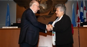 La OACI condecora a la española Pilar Vera con su distinción más alta