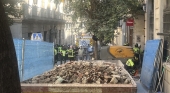 Tres heridos y cuatro desaparecidos tras el derrumbe de un edificio de Madrid en obras para transformarse en hotel| Foto: Emergencias Madrid