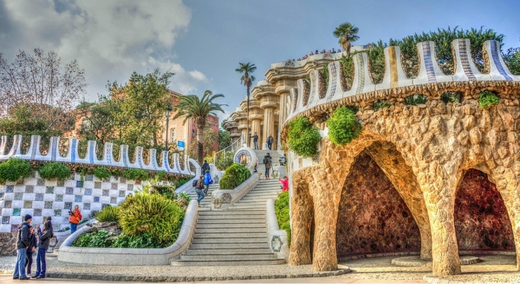 Park Güell en Barcelona
