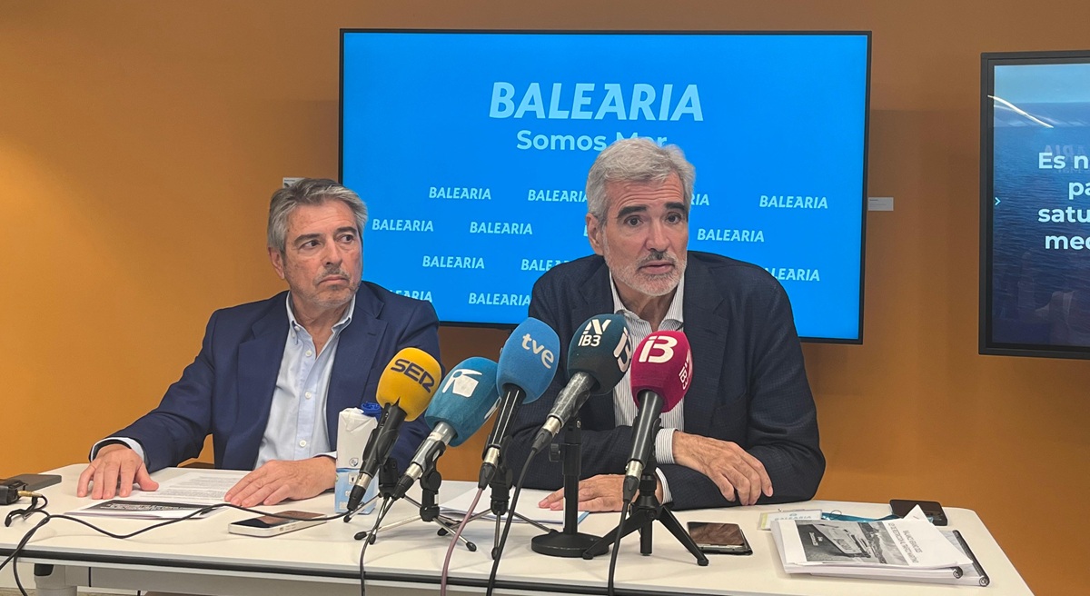 Baleària vuelve a criticar la restricción de vehículos en Ibiza: “El transporte marítimo no es el culpable de la saturación”