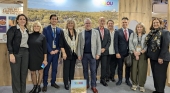 El alcalde de Salou con la directora general de Turismo y empresarios del sector turístico