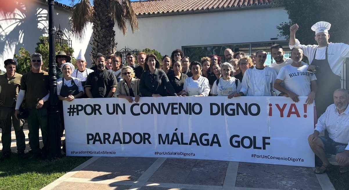 Protesta en Málaga |Foto: UGT Protesta en Málaga |Foto: UGT