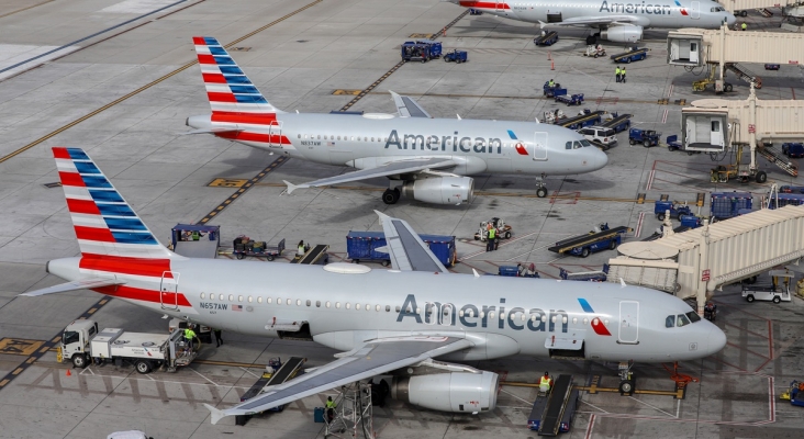 Aviones de American Airlines | Foto: Quintin Soloviev (CC BY-SA 4.0)