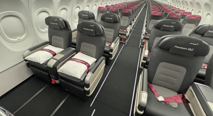Asiento Premium BIZ de Eurowings