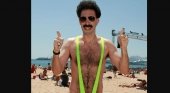 Borat en la playa