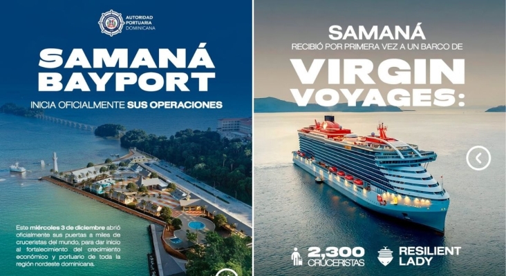 El debut de Samaná Bayport (R. Dominicana) deja un impacto económico de 253.000 dólares