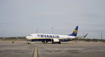 Avión de Ryanair