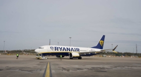 Avión de Ryanair